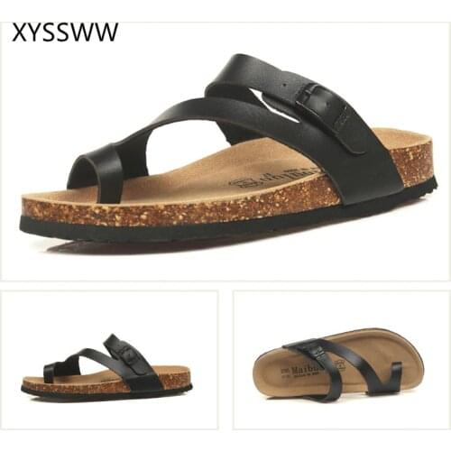 19 style Fashion Cork Slipper Women Summer Mixed Color Casual Beach Slip on Flip Flops Slides Shoes Plus Size 36-45