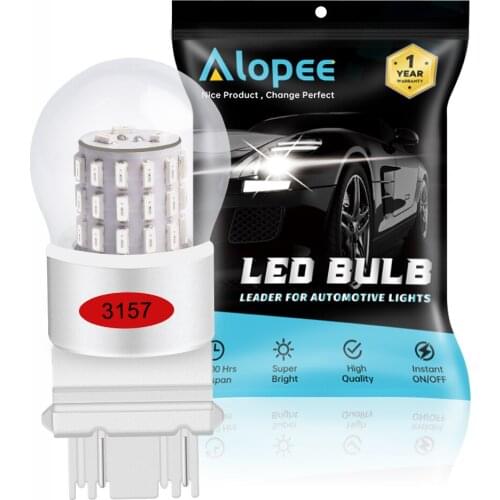 3156 3157 3056 3057 Super Bright Low Power Red LED Light 12V-DC, AK-3014 39 SMD Car Replacement Bulbs for Brake Lights Tail Bulb