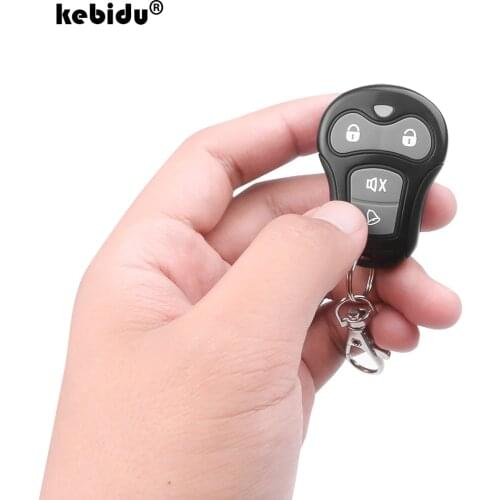 433MHz Remote Control Switch EV1527 Learning Code 4 Button for Smart Home Garage Door Opener 50M RF Transmitter Wireless Key