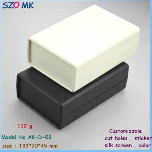 Abs plastic enclosure plastic electronic case (4 pcs) 133*90*45mm shell enclosure plastic project box electronics box