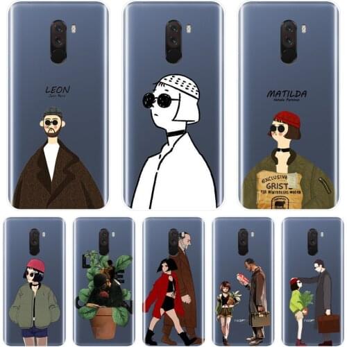 Phone Case For Pocophone F1 Xiaomi Redmi S2 4A 5A 6A 5 Plus Redmi Note 4 4X 5 5A 6 Pro Prime Silicone Leon Matilda Back Cover