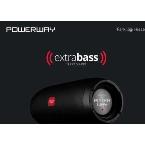 Wrx 08 Black Portable Sound Bomb Bluetooth Extra Baas Speaker Speaker sound bomb