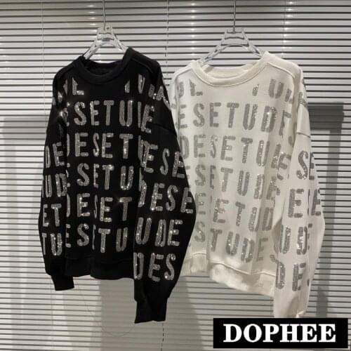 Dophee Women's Sweatshirts With Inscriptions