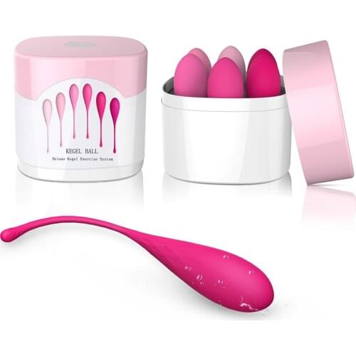 Kegal Balls Training Ben Wa Pelvic Kegel Tighten Vaginal Floor Muscle Exerciser Sex Toy for Women 6pcs/set