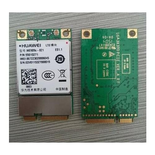 ME909s-821 Mini PCIe: LTE (FDD): B1,B3,B8 LTE (TDD): B38, B39,B40,B41DC-HSPA+: B1, B5, B8,B9TD-SCDMA: B34, B39GSM : 900/1800 MHz