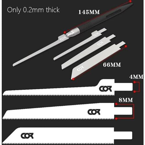 Mini Saw Gundam Mecha Model Making Modification Tool Cutting DIY Manual Blade Hacksaw Blade G1U8
