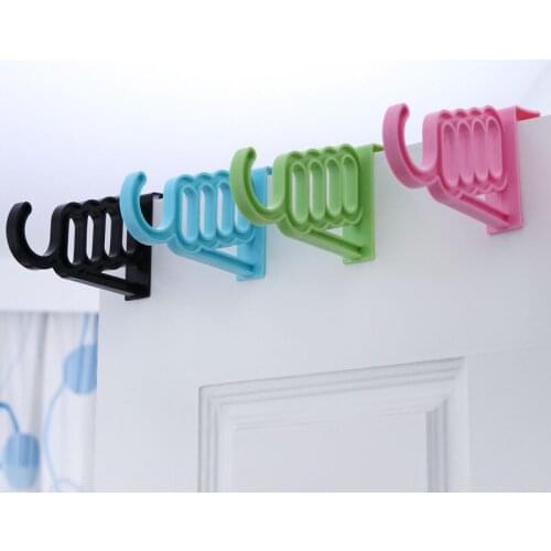 Multi-Function Foldable Clothes Hanger Organizer Drying Rack Scarf Clothes Storage Plastic Organizer Wardrobe Home Accessories