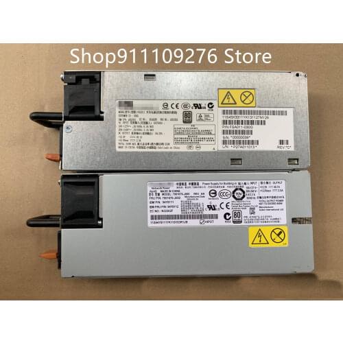 Original PSU for IBM X3550M4 X3650M4 X3630M4 550W power supply FSA011 7001676-J000