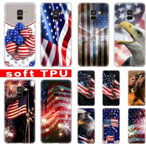 Eagles Flag United States American Case For Samsung Galaxy A12/A20/A51/A70/A20s/A21s/A32/A50/A50s/A42/A52/A72 5G A8 A7 A6 2018
