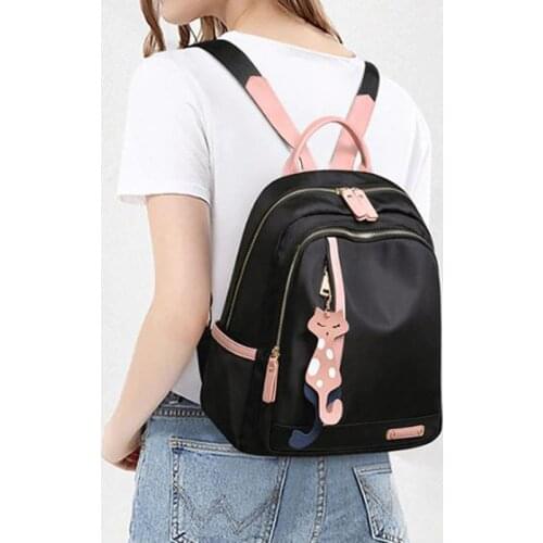 Real Cowhide Backpack 2021 New Trendy fashion female backpack famous brand large-capacity travel bag all-match shoulder bag