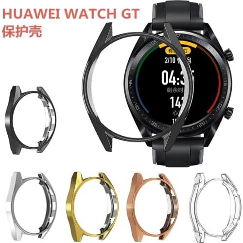 Lightweight TPU Silicone Watch Protect Shell Cover For Huawei Watch GT Smart Watch Replacement Soft Watch Case Accessories