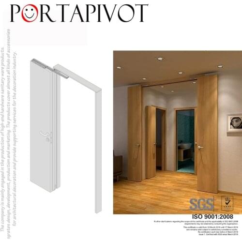 Portapivot store 180 Degrees Full Access Folding Door System Bifolding Door Hardware Sliding Barn Door Stainless Steel 1 Set