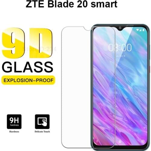 Tempered Glass For ZTE Blade 20 Smart Phone Film Explosion-Proof LCD Screen Protector Guard on ZTE Blade 20 smart Glass Cover