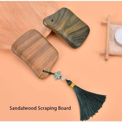 1Pc Sandalwood Gua Sha Board Health Care Massage Scrape Slimming Massage Tools Manual Massage Tool