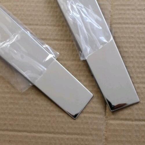 4x Car Window Strip Pillar Posts Trim Cover Molding for Toyota F150 2009-2015