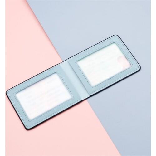 PU Waterproof Driving License Covers Ultra-Thin Driver ID Card Holder Pass Certificate Folder Wallet
