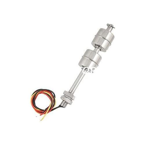 Liquid Water Level Sensor Dual Ball Stainless Steel Floating Switch