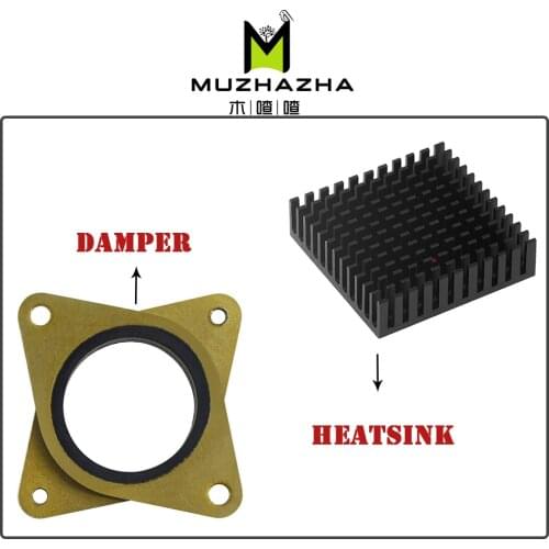 NEMA 17 Damper Meal & Stepper Motor Vibration Dampers Imported genuine shock absorber With Heat Sink for 42 stepper motor