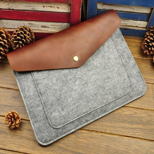 Felt file bag A4 folder felt bag office storage bag factory direct support custom