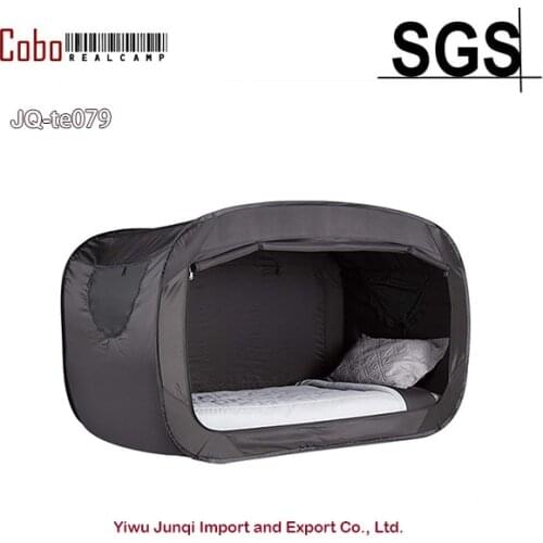 Privacy Space Pop single Bed Tent Sleeping Tents Indoor Pop Up Portable Frame Curtains Breathable Cottage Reducing Light