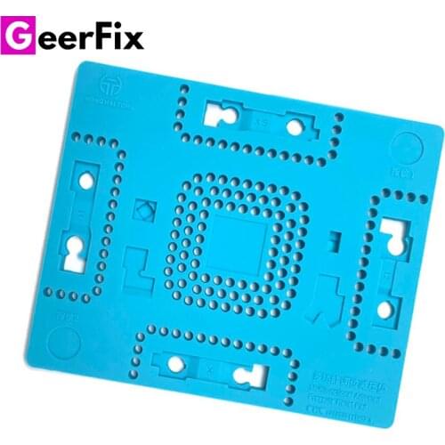 Magic Mat CPU Planting Multifunctional Mat Tin Fingerprint Repair Silicone Pad for iPhone X XS 11 12 Face ID Dot Matrix Camera