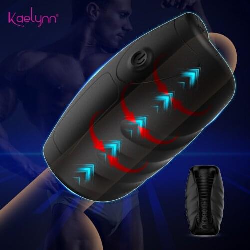 New Vibrators Penis Trainer Male Masturbators Delay Ejaculation Glans Sex Toys for Men Stimulate Orgasm Vibrating Massager Pussy