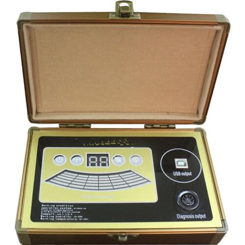 Wishcolor Portable Quantum Resonance Magnetic Analyzer Health Quantum Body Analyzer 5 Mini Models Carry Case