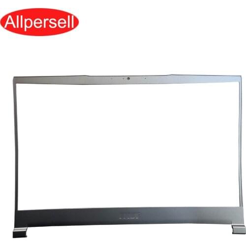 Laptop screen frame for MSI GF63 GF65 WF65 MS-16R1B silver front bezel