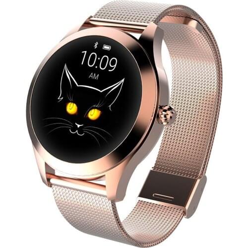 New Smart Watch IP68 Waterproof Women Lovely Bracelet Heart Rate Monitor Sleep Monitoring Smartwatch Connect IOS Android Band