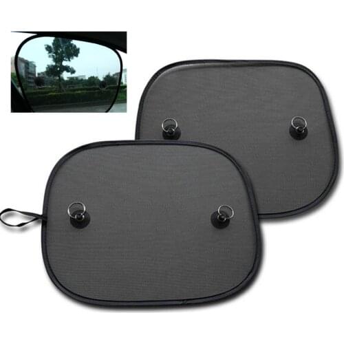 2PCS Car Window Sunshade Cover Block For Kids Car Side Window Shade Cling Sunshades Sun Shade Cover Visor Shield Screen