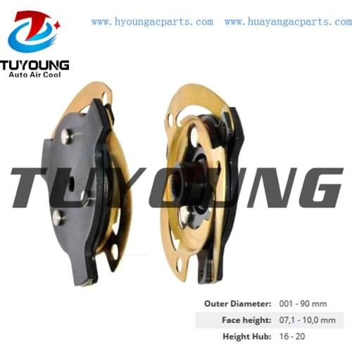 Auto Air Conditioning Compressor Clutch Hub For Opel DELPHI CVC Size 90(H)*19.5(W)*9.5MM