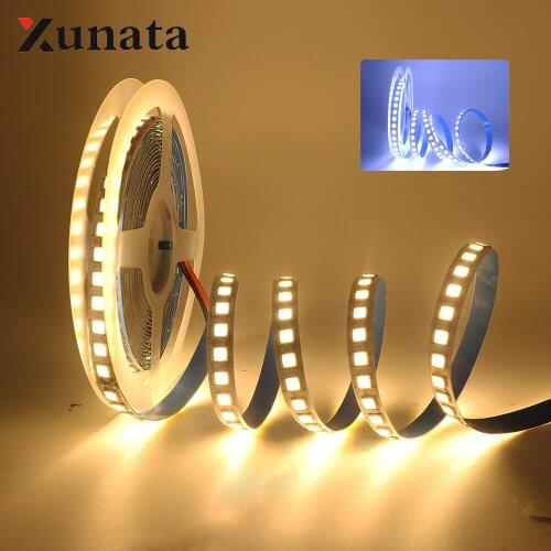 DC 12V LED Strip Light SMD 5054 Waterproof Flexible Tape Ribbon Led Lights Strip With DC Connector 5m