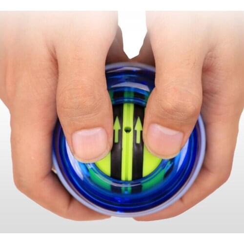 LED Wrist Ball toy Trainer Gyroscope Strengthener Gyro Power Ball Arm Exerciser Power ball Exercise toy