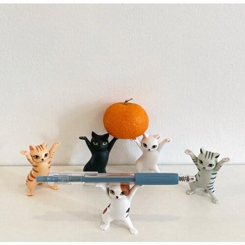 Cat Ghana Dancing Pallbearers Figures Cosplay Props Coffin Dance Team Models Toys Action Figure Team Display Funny Accessories