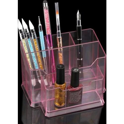 Acrylic Makeup Storage Drawer Saving Space Desktop Comestics Type Box Tattoo Storage Makeup Organizer Nail Eyelash organize