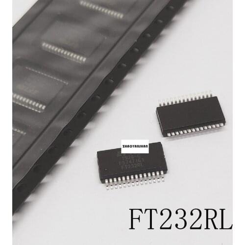 100pcs X FT232RL SSOP28 FT232 USB turn to UART NEW Original Free Shipping