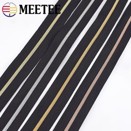 20Meters 3# Nylon Zipper for Sewing DIY Plastic Zips Clothes Pencilcase Bag Repair Kits Garment Accessories