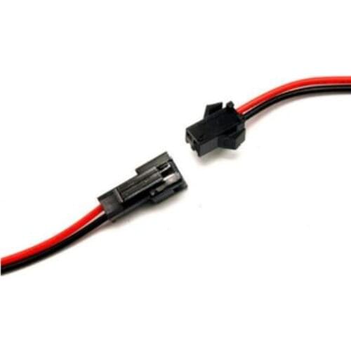 20pair/lot 2 x 15cm 10cm 100MM 150MM LED Connector Cable Male+Female Wire Terminals For LED Strip Lamp Driver Connecting