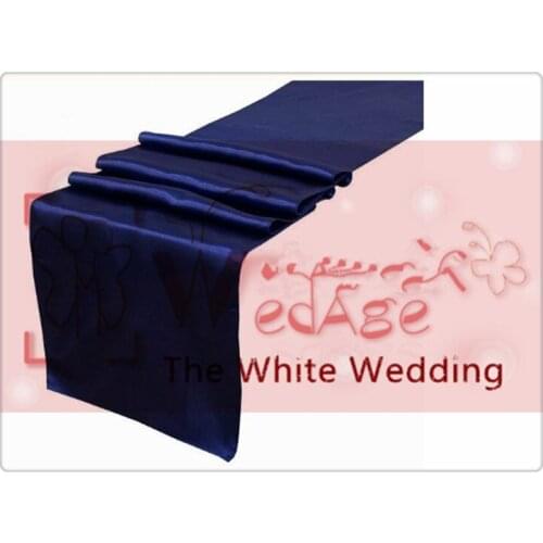 36 piece navy blue table runners For Wedding FREE SHIPPING event party supplies