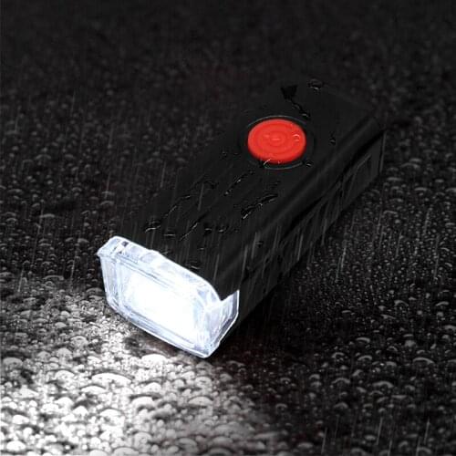 400LM Bike Handlebar Light Cycling Rainproof Bcycle Accessories MTB Headlight Front Lamp USB Rechargeable Outdoor Hiking Light