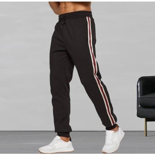 Men SportS Pants Fitness Training Running Sweatpants Male Jogging Bottom Fashion Mens Trouser Drawstring Sportswear Plus Size