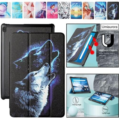 Ultra Slim Magnetic Cover Case For Lenovo Tab M7 M8 M10 FHD Plus 2nd Gen TB-X306X X606F X505F X605F 8505F P11 Pro Tablet Case