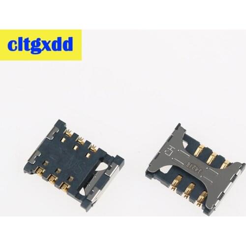 Cltgxdd For Samsung Galaxy J7 j5 j3 j1 P709 G5308W G5306 G5309W Memory Card Tray Slot Holder Socket Connector
