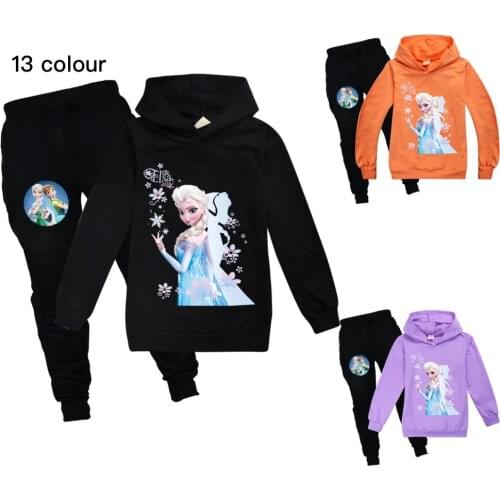 Kids Minecrafting Clothes Sets Fashion Costume for Boys Girls Cotton Hoodies Sweatshirts Long Sleeve Casual Sportswear Outfits