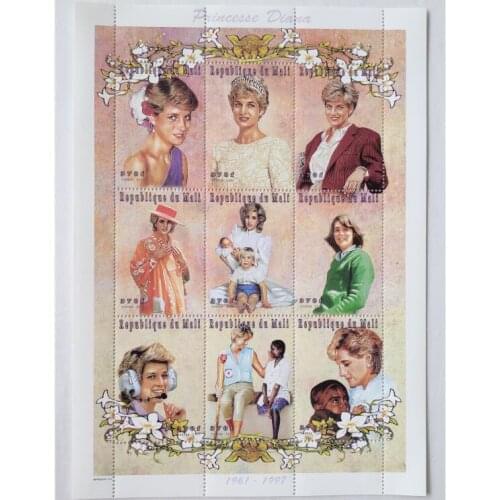Mali 1997 wearing small full stamps souvenir sheet Post Stamps Postage Collection