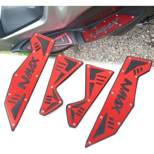 Motorcycle Footboard Steps Moto Foot For Yamaha NMAX155 NMAX N-MAX 155 2015-2020 2019 2018 2017 2016 Footrest Pegs Plate Pads
