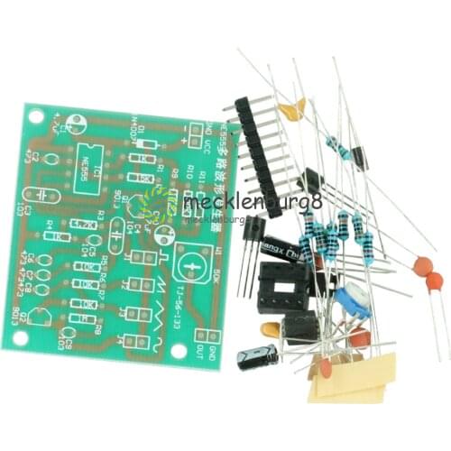 DIY Kits NE555 multichannel signal generator Suite sine Triangles meander electronic learning kit