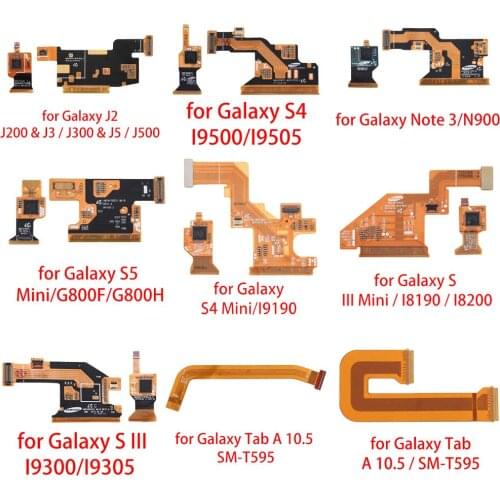 One Pair for Galaxy J2/J200&J3/J300&J5/J500/S4/I9500/I9505/S5/S5/G900H Mini/S III/I9300 LCD Connector Flex Cables