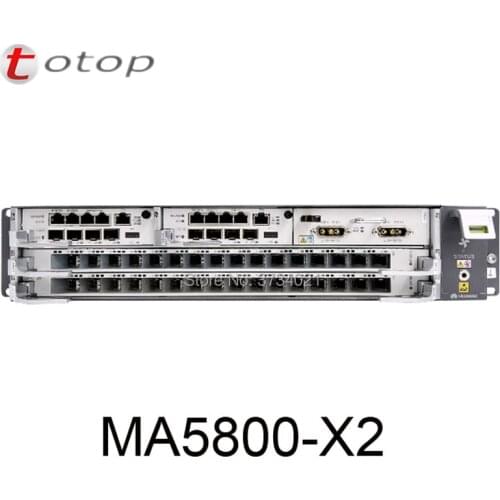 Huawei GPON OLT MA5800-X2 OLT with 2 *MPSC control board + 1 * PISA power board cheap price hua wei optical line terminal