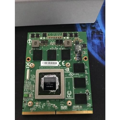 Original GTX560M GTX 560M Video Card with X-Bracket For DELL M17X M18X MSI 16F1 16F2 N12E-GS-A1 DDR5 1.5G Display Graphic Card